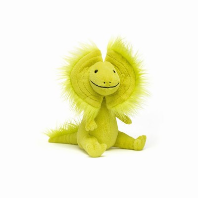 Jellycat Davey Dilophosaurus Dinosaurs USA | 68194ZRPF